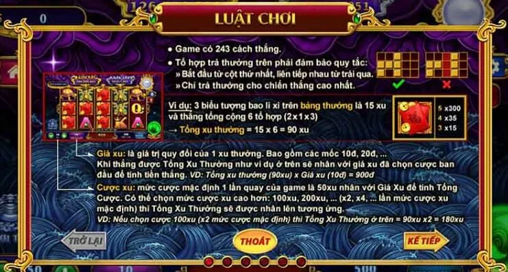 Luật chơi Nổ Hũ Kho Tàng Ngũ Long N88 